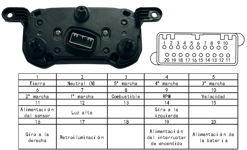digital tablero para moto velocimetro tacometro for（Suzuki Gixxer150 SF，Gixxer150，suzuki gsx r150，suzuki DR-Z4SM）