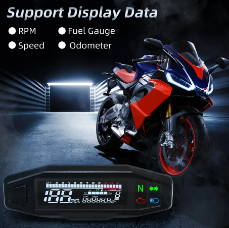 universal digital tablero para moto velocimetro tacometro for（Rusi KRY200、KRY150、Honda CRF 150/crf 250、Suzuki RM Z250、RM Z450 4.Yamaha yz125/yz250、KTM300、KTM300 EXC、KTM300 EXC F、KTM500 EXC、Russian KR200）