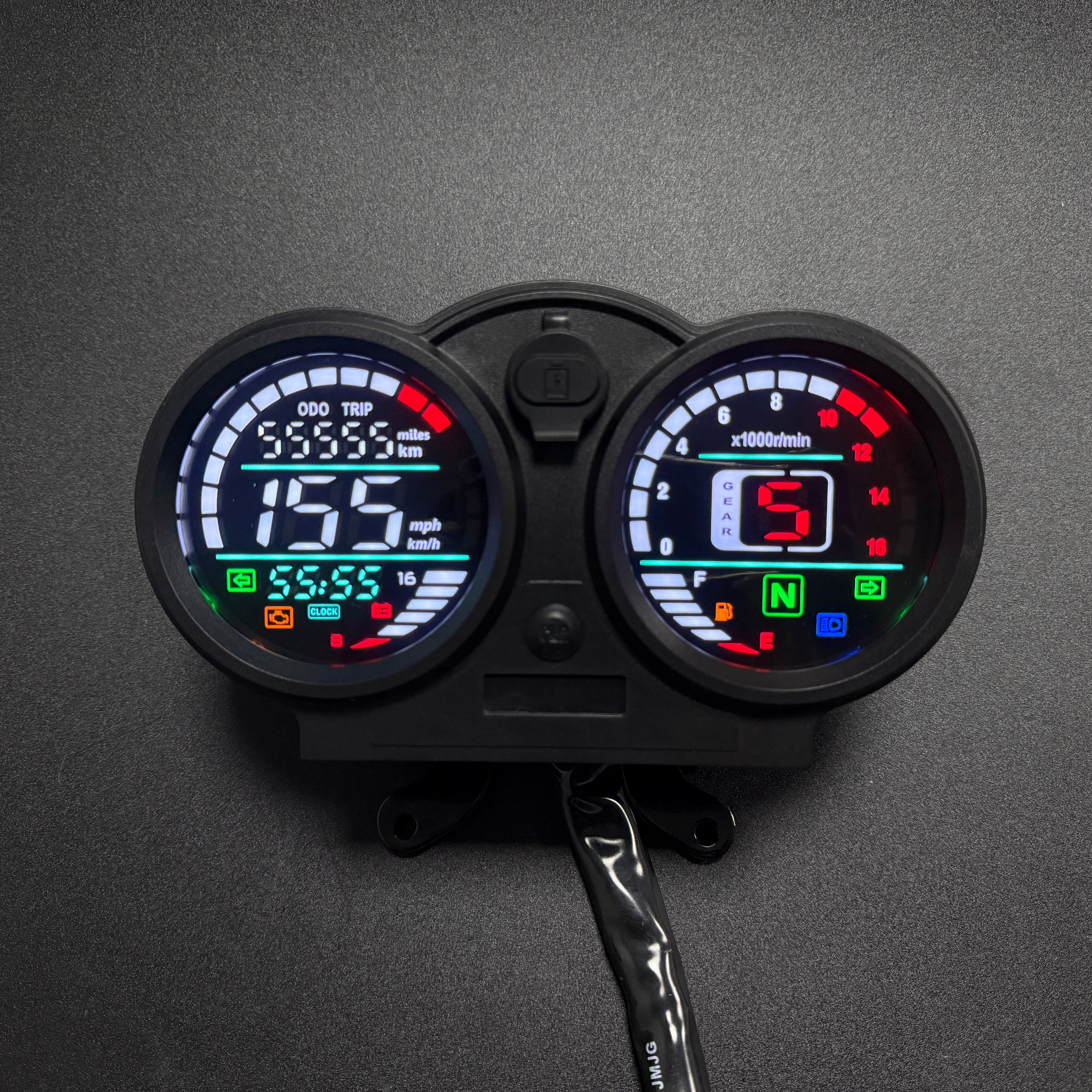 digital tablero para moto velocimetro tacometro for（Bera sbr150）