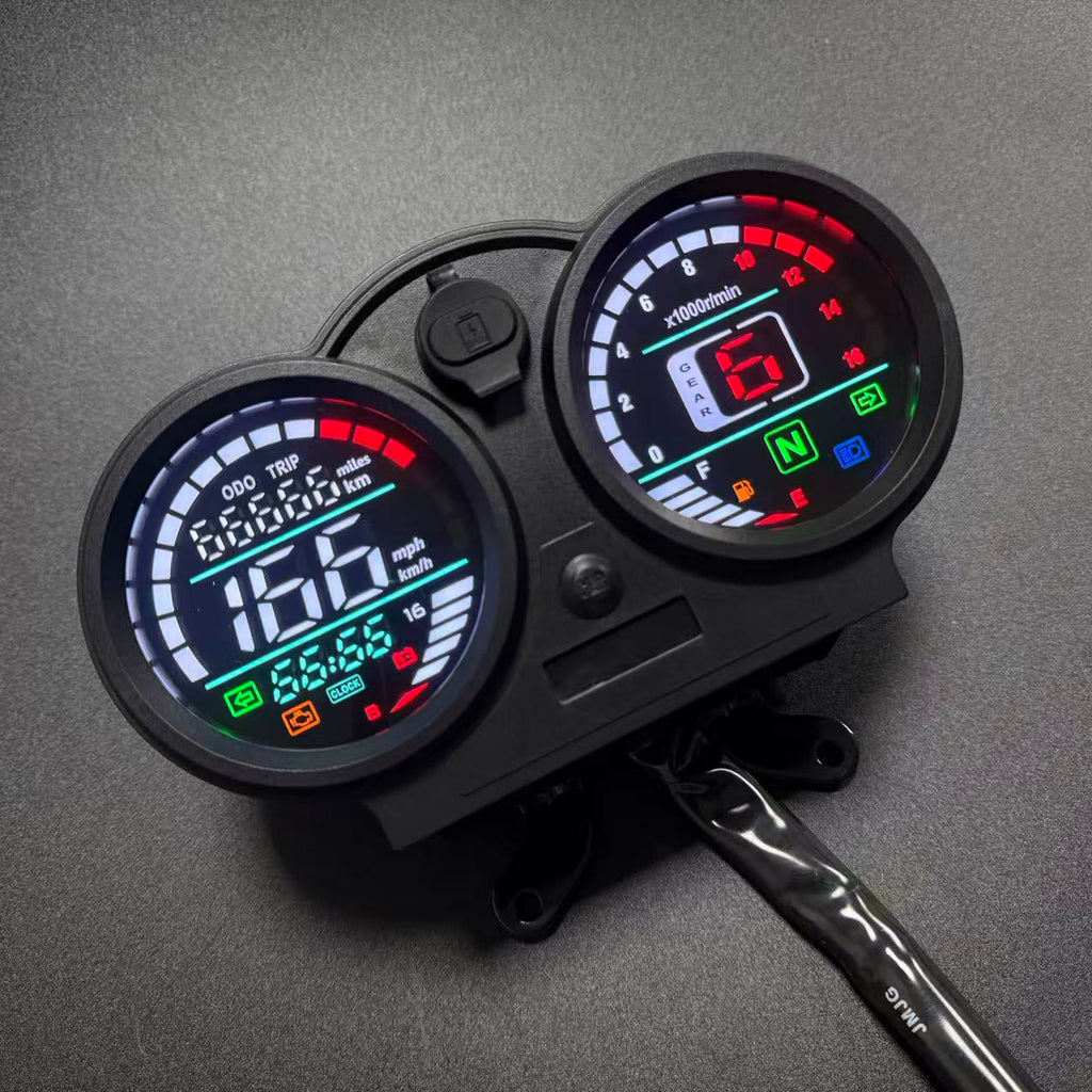 digital tablero para moto velocimetro tacometro for（Bera sbr150）