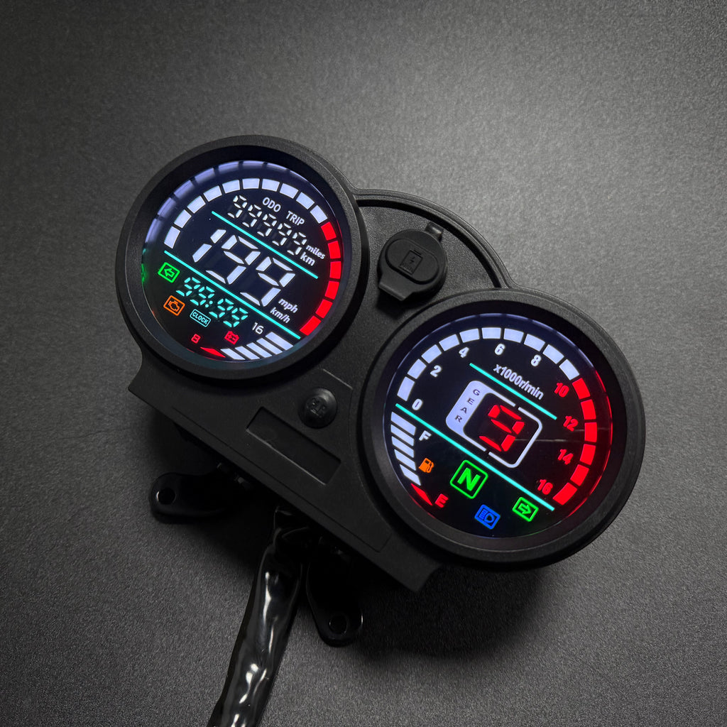 digital tablero para moto velocimetro tacometro for（Bera sbr150）