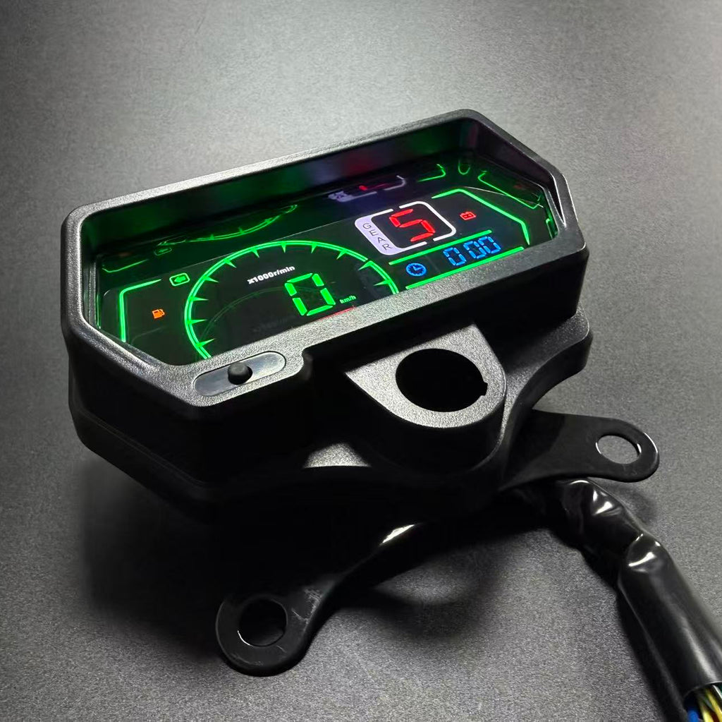 digital tablero para moto velocimetro tacometro for（CG125 （Honda CG125、Honda TMX125、  RUSI Macho Tc 125/150、Skygo 125 ）、HONDA TMX ALPHA 125、escuda EM 200、AVA150、Bera SBR150）