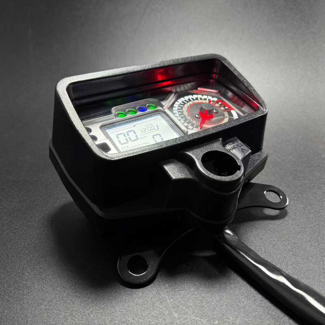 digital tablero para moto velocimetro tacometro for（Honda CG125、Honda TMX125、  RUSI Macho Tc 125/150、Skygo Prince 125、Italika Ex125 Forza 125 Ft125）