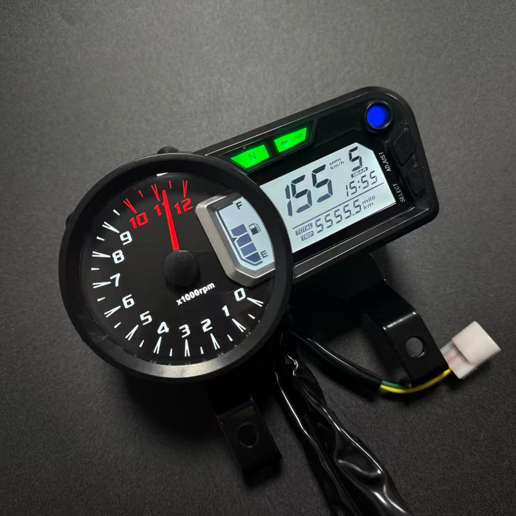 digital tablero para moto velocimetro tacometro for（Keeway RKV 125 200、Benelli vlx 150\Junak 125 S、vento tornado 300、keeway 150 rk、Vento Tornado 250）