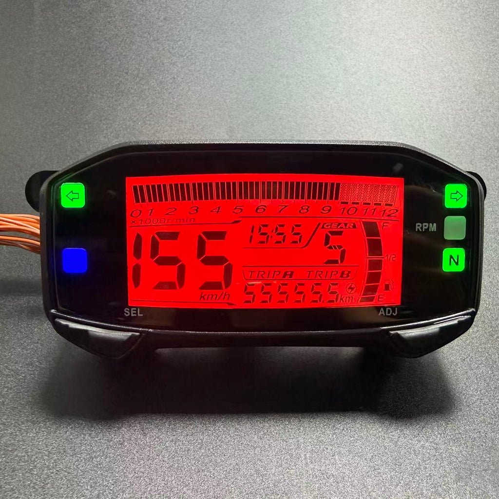 digital tablero para moto velocimetro tacometro for（Suzuki Gixxer150 SF，Gixxer150，suzuki gsx r150，suzuki DR-Z4SM）