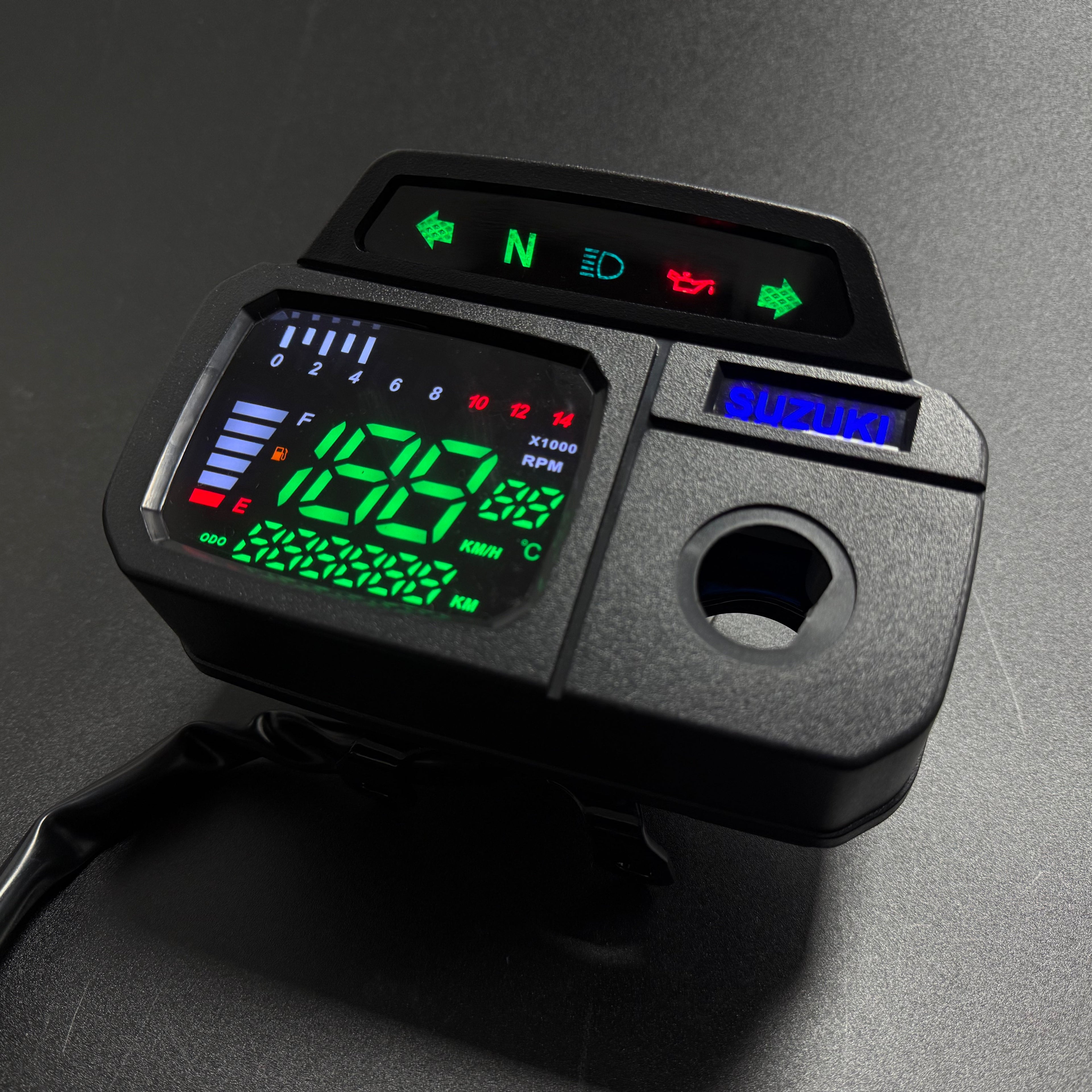 digital tablero para moto velocimetro tacometro for（jincheng ax100、 lifan ax100、suzuki ax100、TVS Max 100）