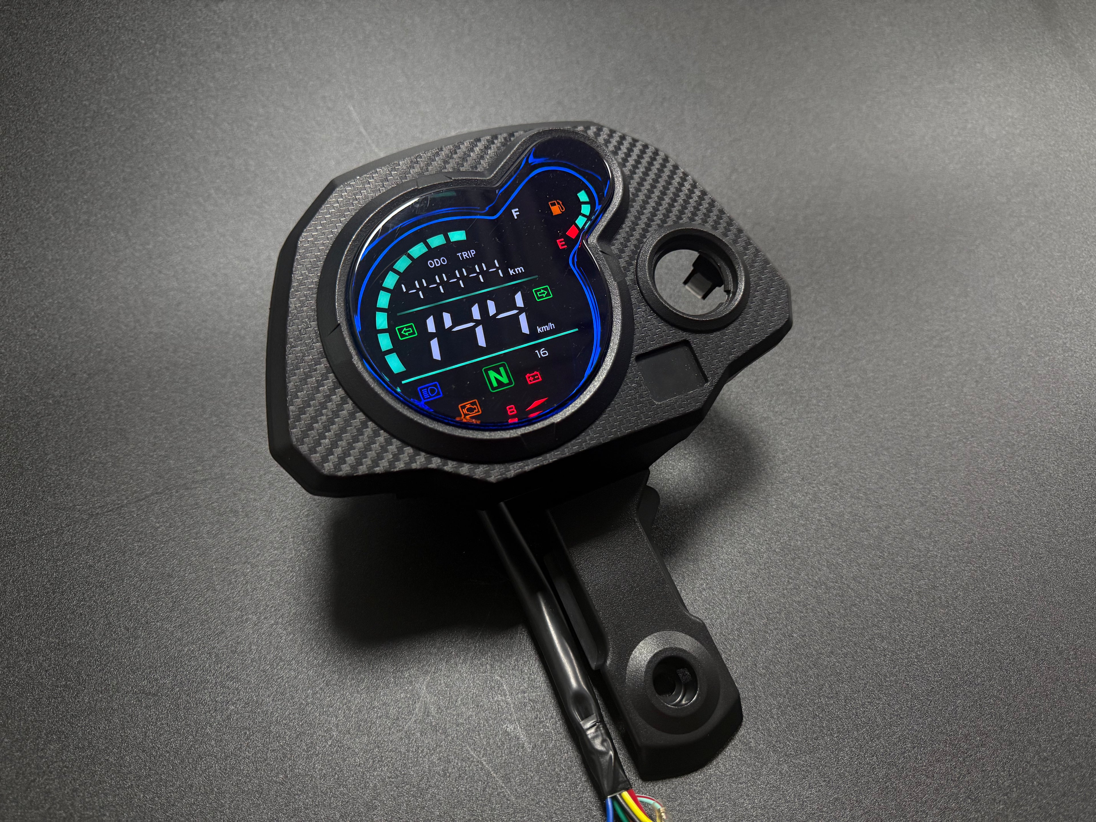 digital tablero para moto velocimetro tacometro for（Honda Navi 110/110cc/B）