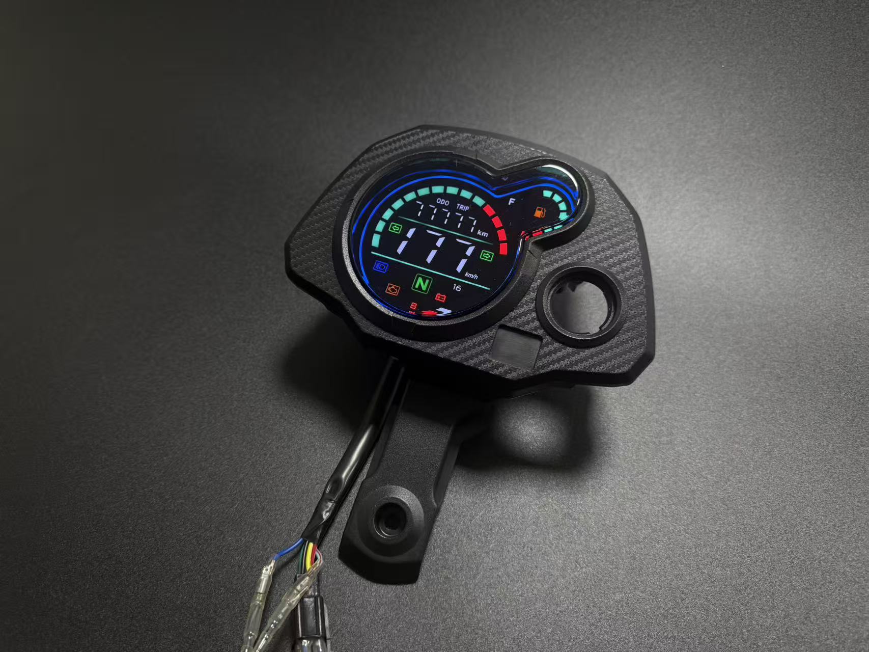 digital tablero para moto velocimetro tacometro for（Honda Navi 110/110cc/B）
