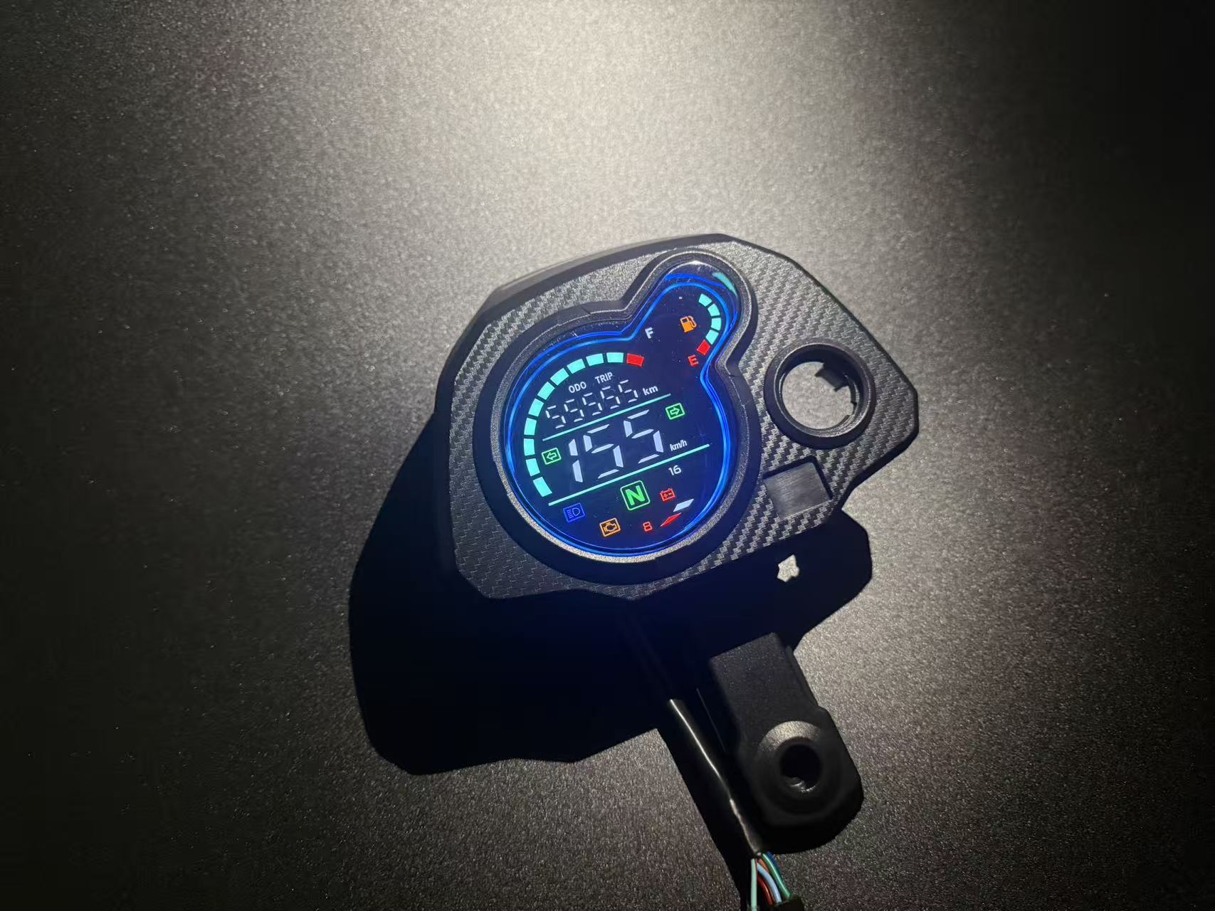 digital tablero para moto velocimetro tacometro for（Honda Navi 110/110cc/B）