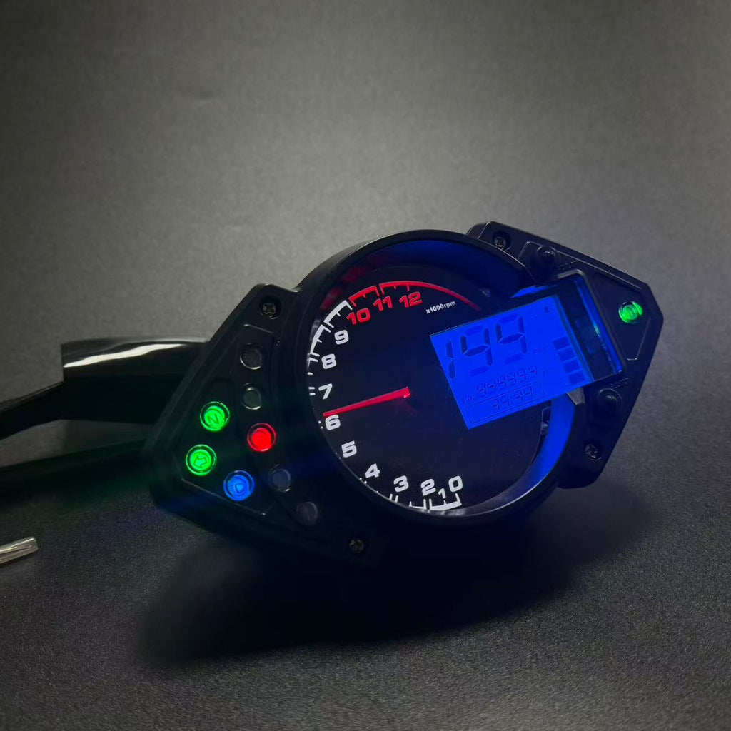 digital tablero para moto velocimetro tacometro for（Keeway RKS 100cc 2v、 RKS 125、 Benelli VLM 150、 Vigorey VLR 200、 Keeway RSK 150、  Keeway RKS 150 GS poste）r