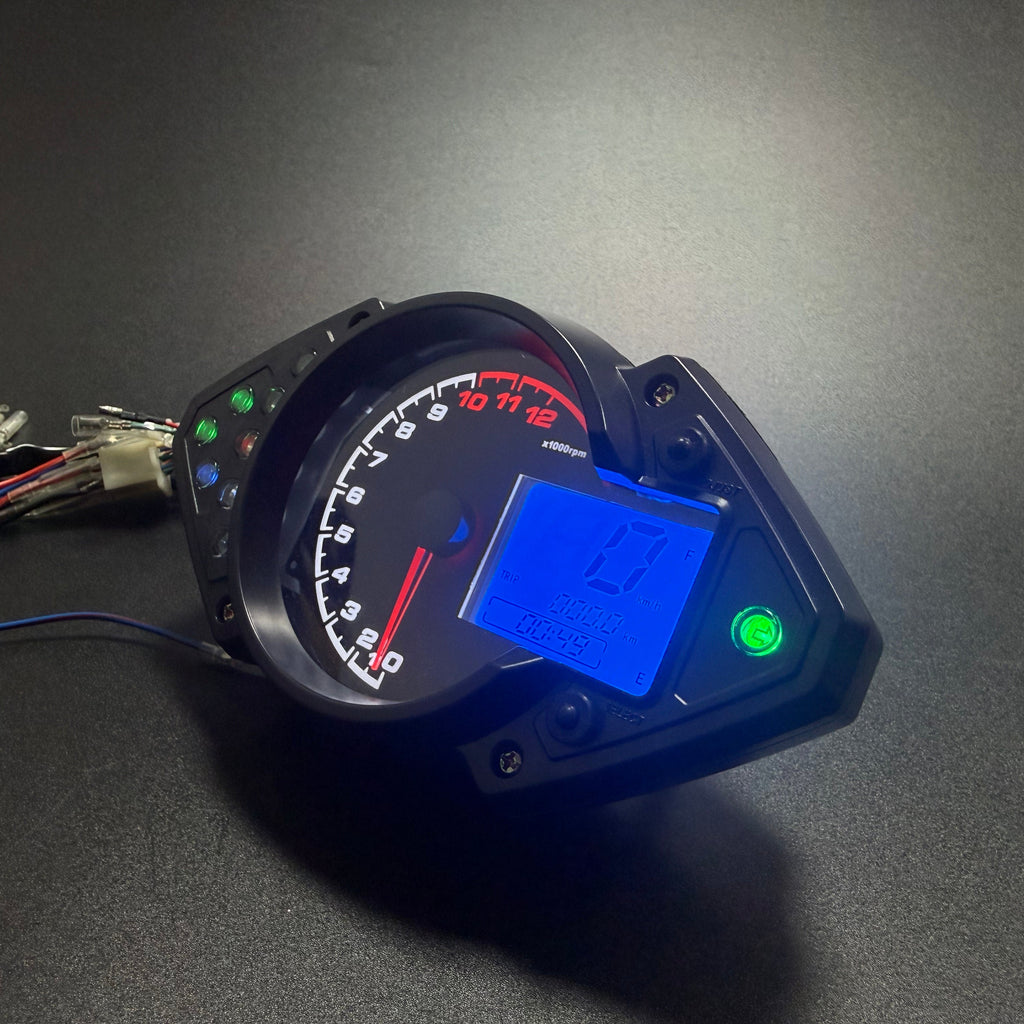 digital tablero para moto velocimetro tacometro for（Keeway RKS 100cc 2v、 RKS 125、 Benelli VLM 150、 Vigorey VLR 200、 Keeway RSK 150、  Keeway RKS 150 GS poste）r