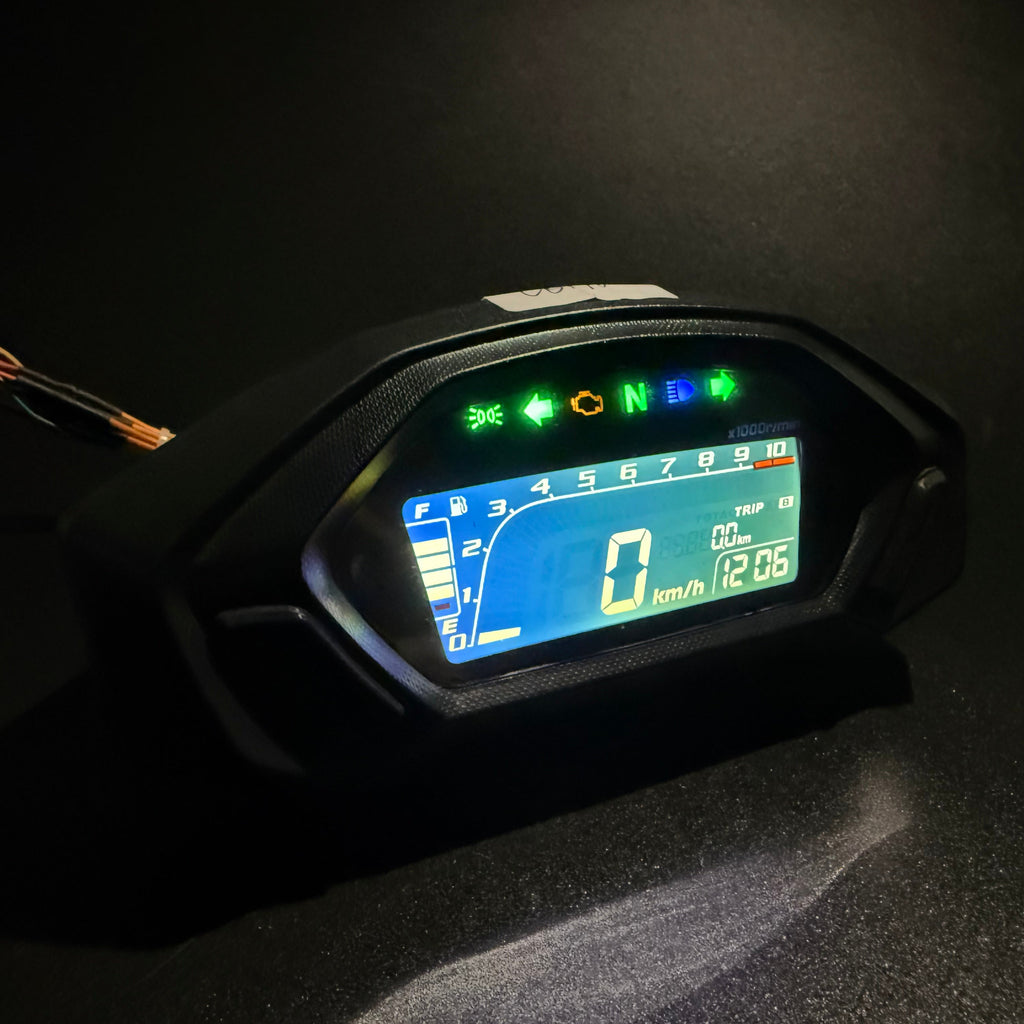 digital tablero para moto velocimetro tacometro for（Honda CBF190R、CB190）