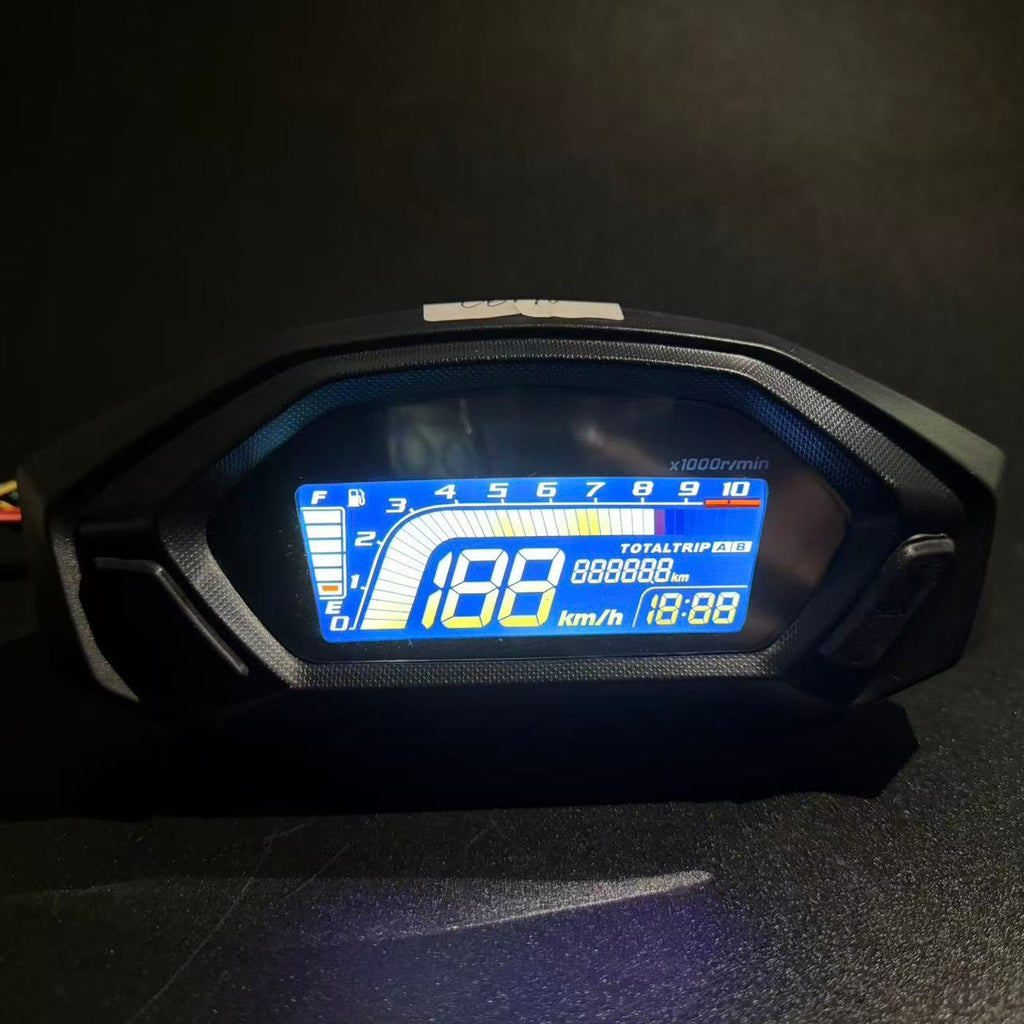 digital tablero para moto velocimetro tacometro for（Honda CBF190R、CB190）