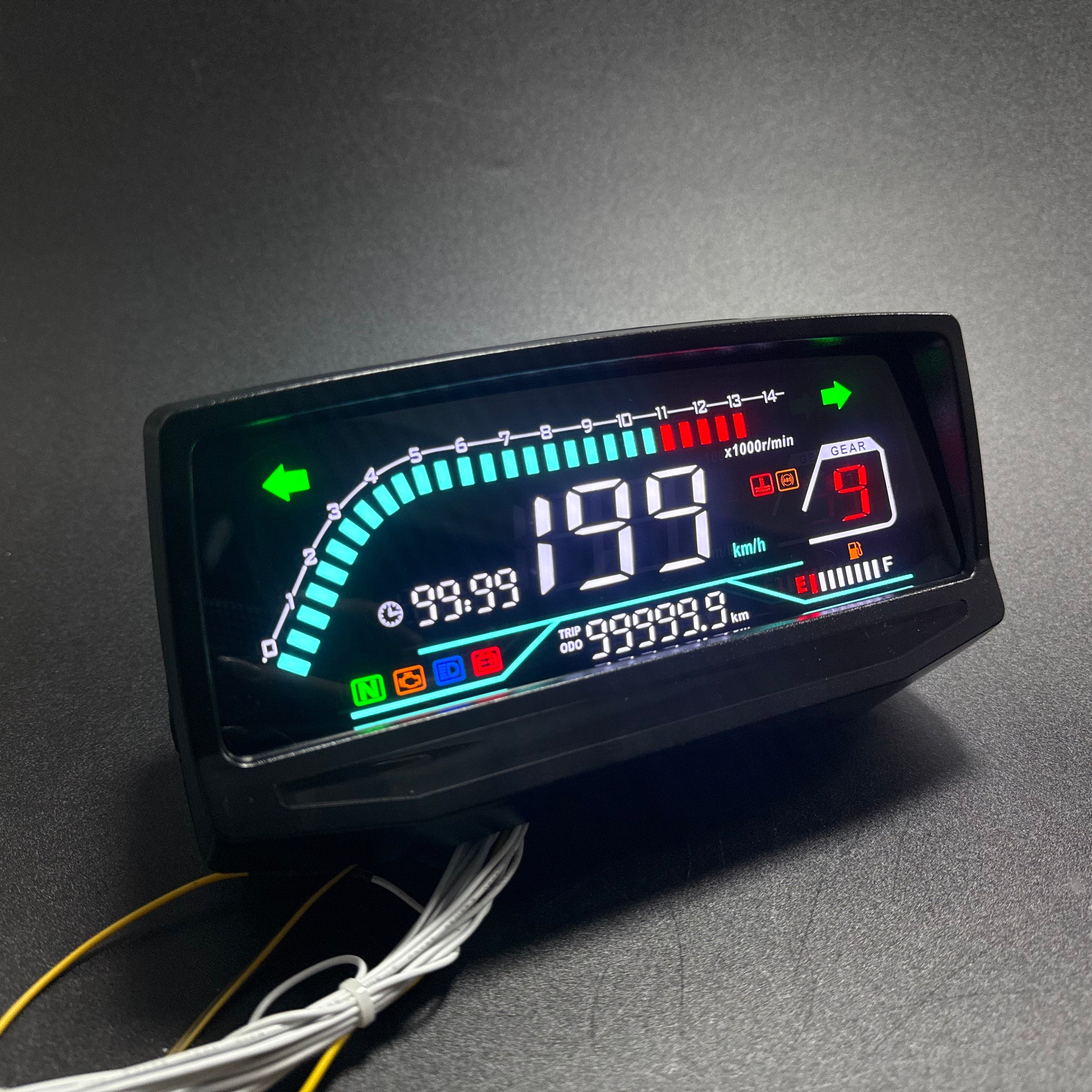 digital tablero para moto velocimetro tacometro for（Wuyang-Honda WY 125, GL PRO125, Keeway Horse 150 150cc、 Honda CGL 125、Wanxin WY 150、Honda GL PRO、Honda GL MAX、ZS150-6、Lifan LF150、HONDA NL125、Velorex VX 125S、WX150-A 150）