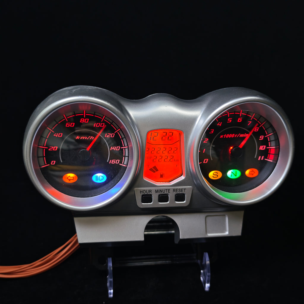 digital tablero para moto velocimetro tacometro for（Honda CBX 250 Twister、CBF250（2004-2012））