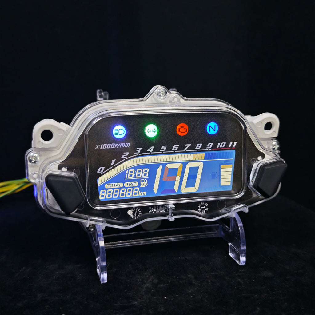 digital tablero para moto velocimetro tacometro for（Honda CG Titan 160 Fan 2015-2024）