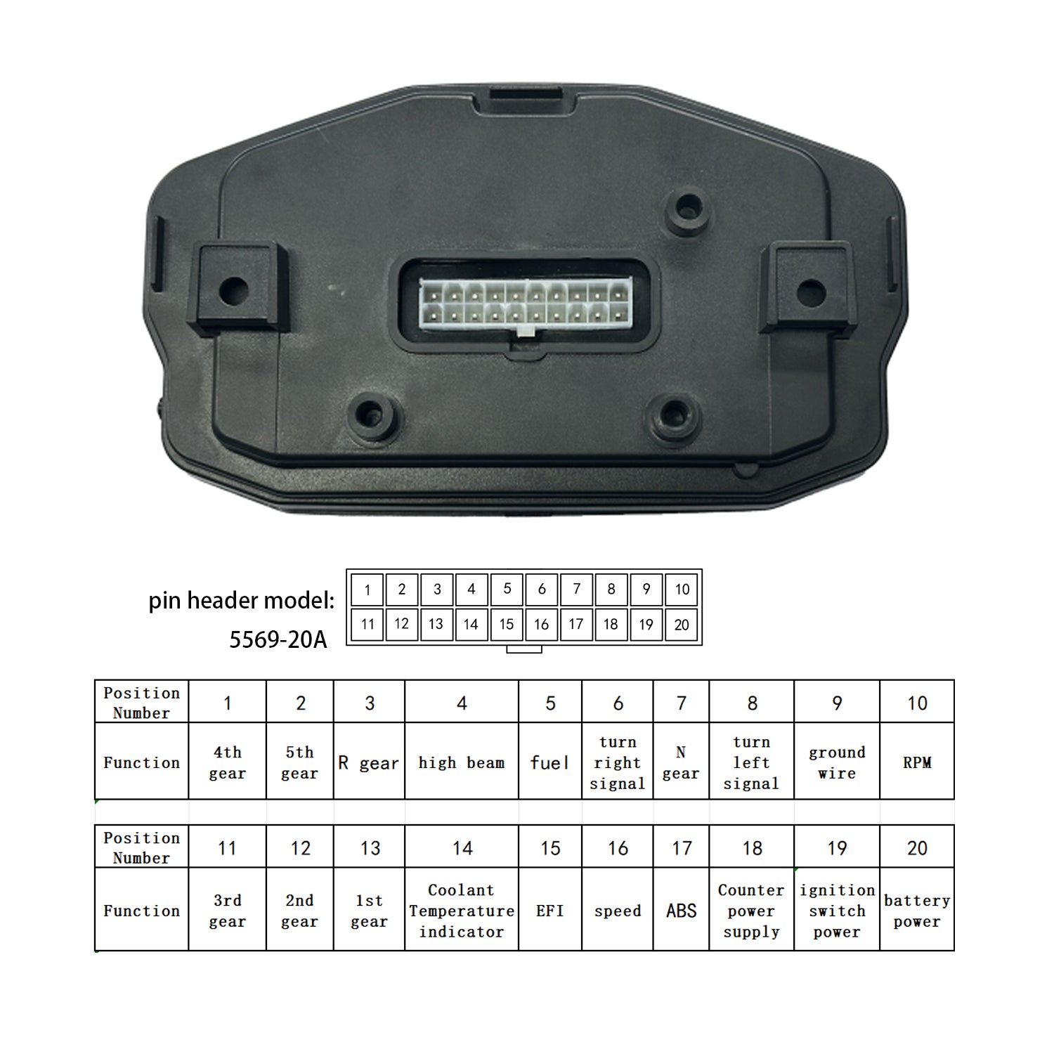 universal digital tablero para moto velocimetro tacometro for（Ducati，Kawasaki，Yamaha，Bera BR150, TX200, Arsen 150, Skygo 150，Honda CG125/150, Titan, CGL, XR，UM, Empire Keeway）