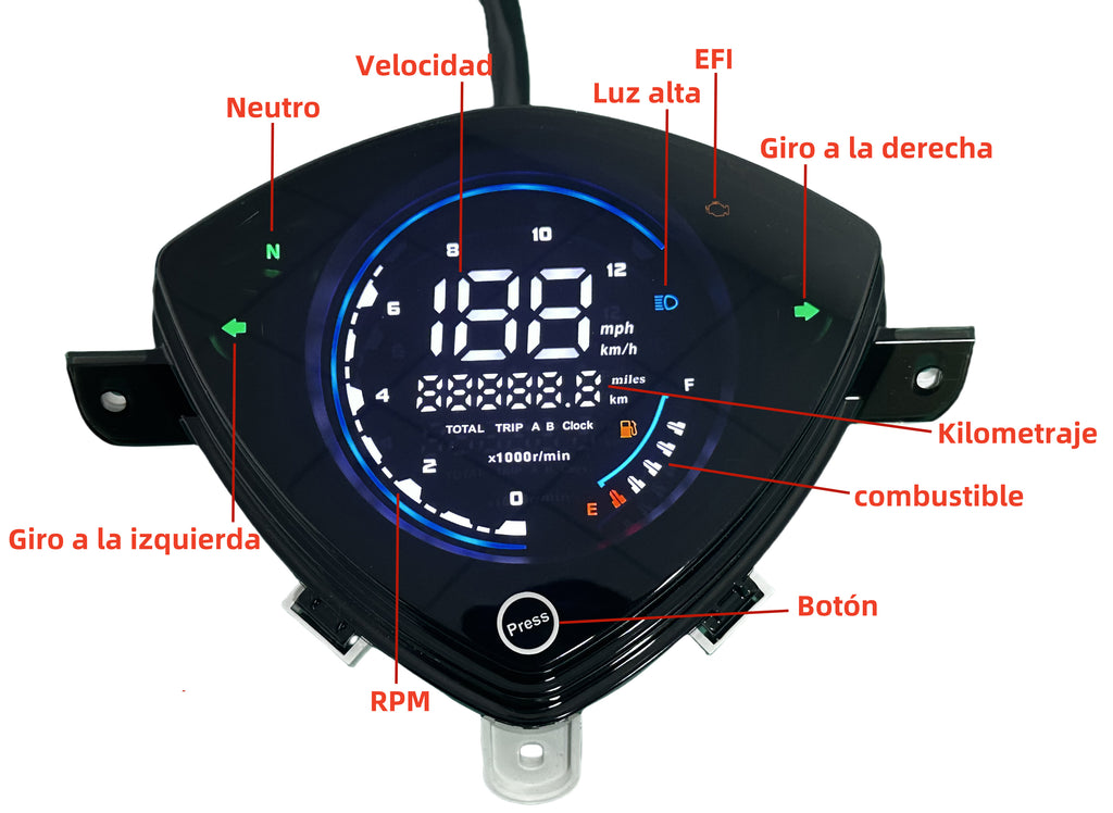 digital tablero para moto velocimetro tacometro for（suzuki address 110、suzuki scooter 110、suzuki uk110,suzuki adress 110，suzuki address110）