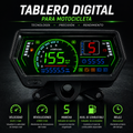 digital tablero para moto velocimetro tacometro for（CG125 （Honda CG125、Honda TMX125、  RUSI Macho Tc 125/150、Skygo 125 ）、HONDA TMX ALPHA 125、escuda EM 200、AVA150、Bera SBR150）
