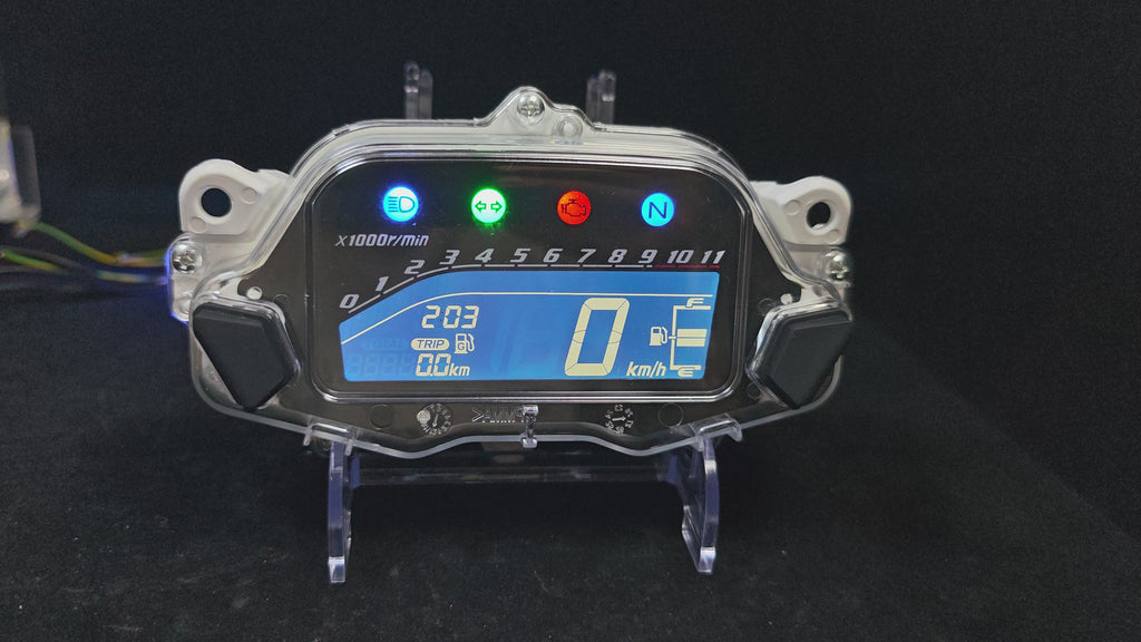 digital tablero para moto velocimetro tacometro for（Honda CG Titan 160 Fan 2015-2024）